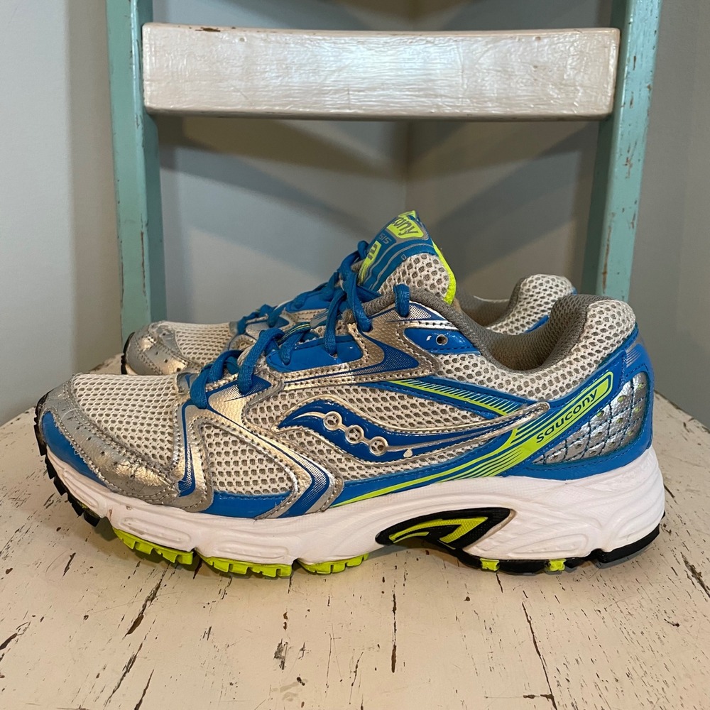 Saucony Oasis 2 Running Shoes Blue  S15209-9 Lace Up Low Top Mesh 9 M Women's